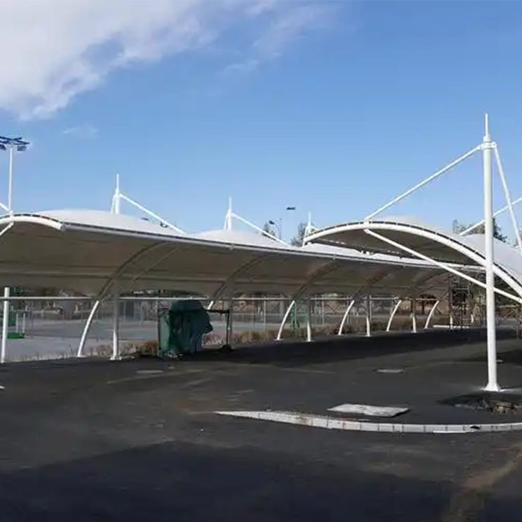 佛冈县膜结构电动车棚