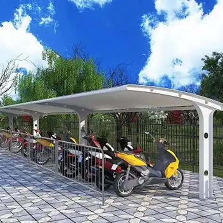 佛冈县膜结构电动车棚